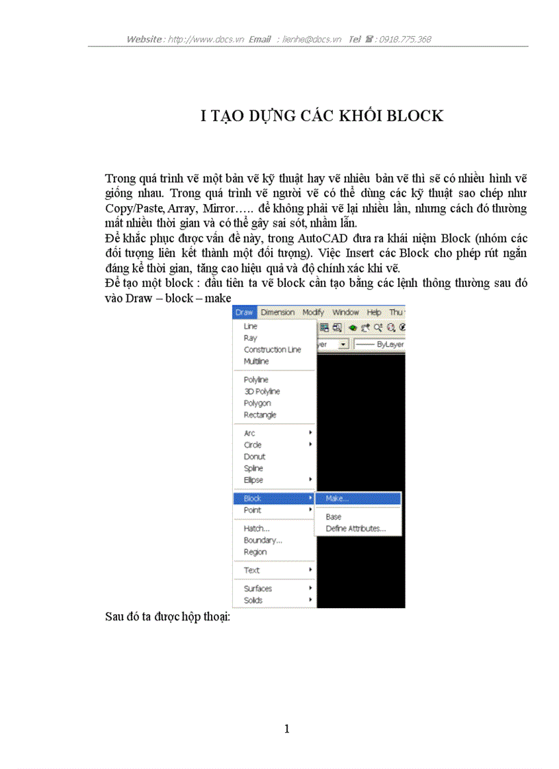 image for page AutoCad lập trình trong Autocad