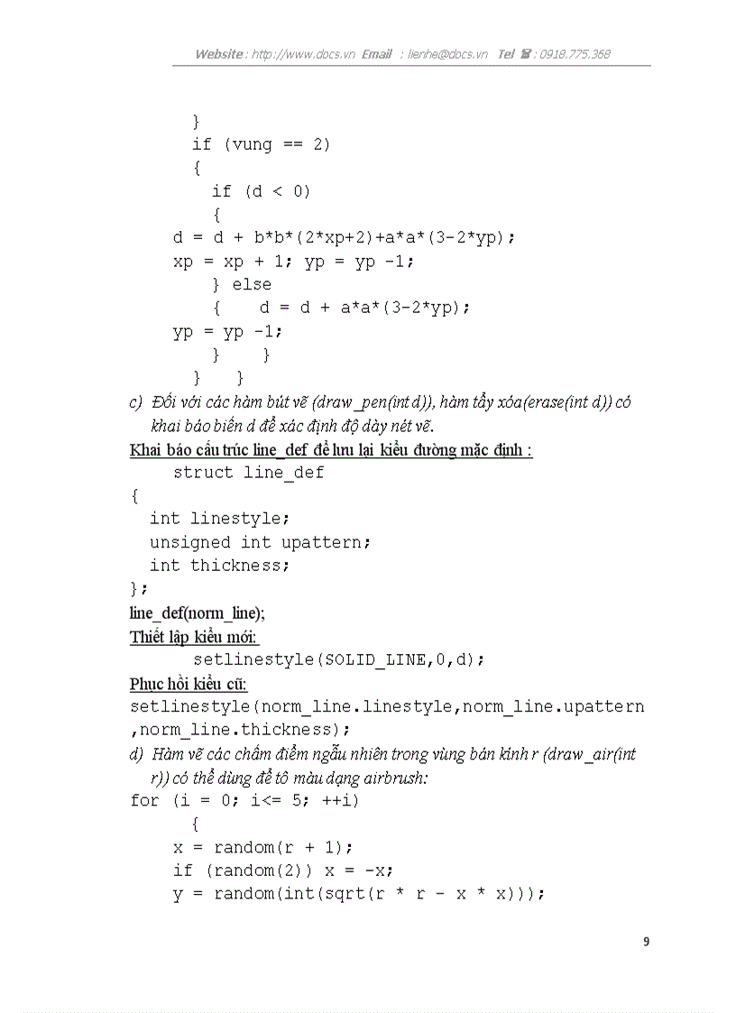 image for page Xây dựng chương trình vẽ hình giống microsoft paint