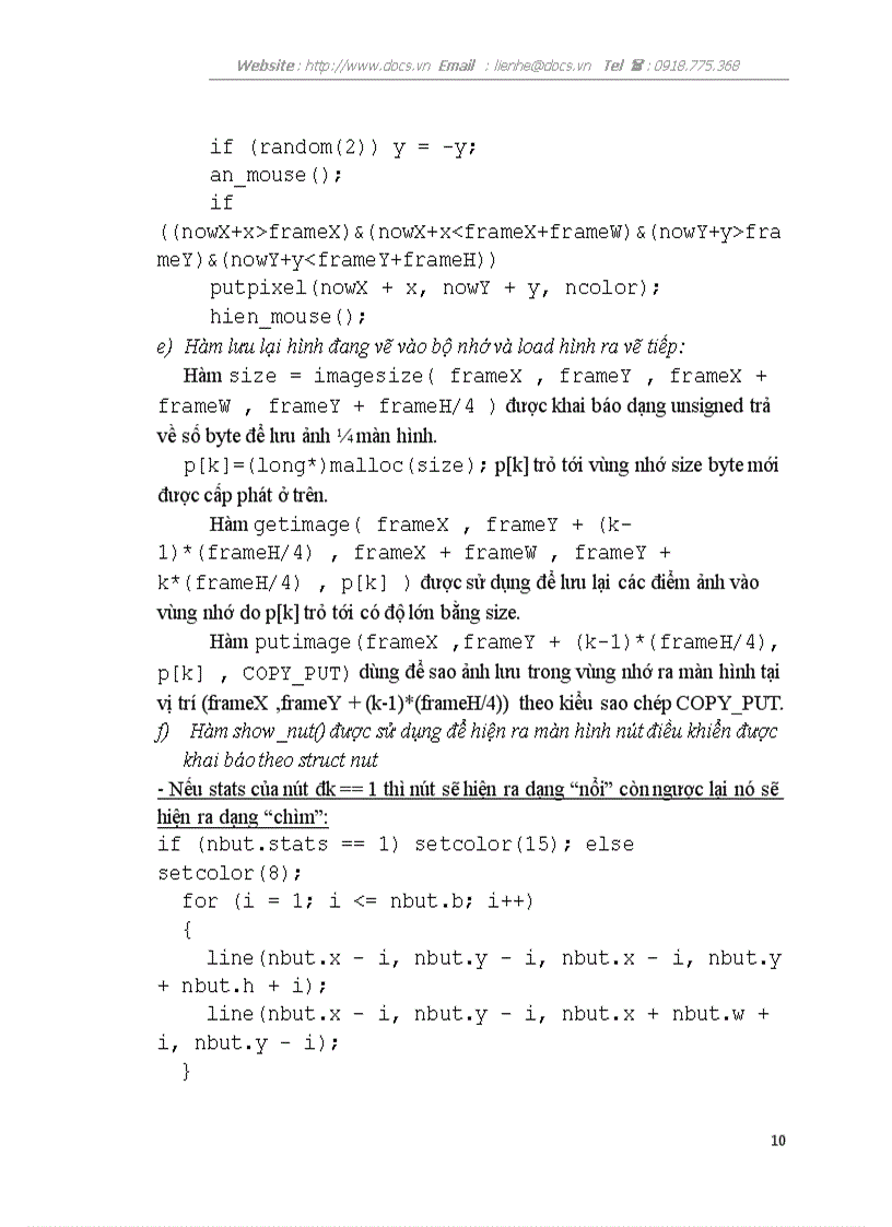 image for page Xây dựng chương trình vẽ hình giống microsoft paint