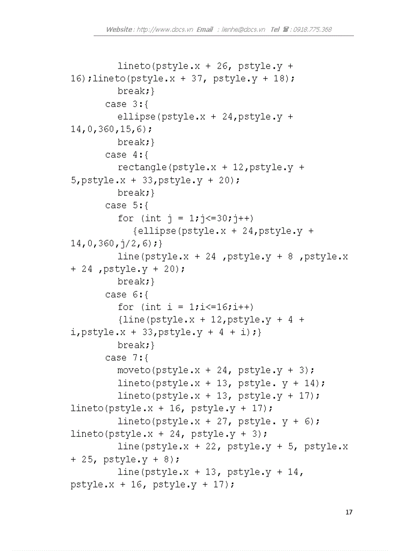 image for page Xây dựng chương trình vẽ hình giống microsoft paint