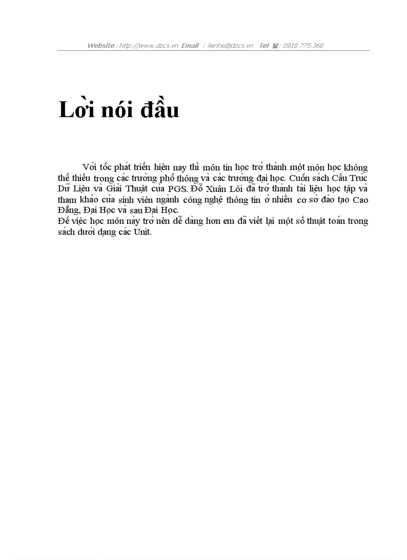 image for page Viết UNIT các thuật toán trong sách cấu trúc dữ liệu giải thuật bằng ngôn ngữ Pascal