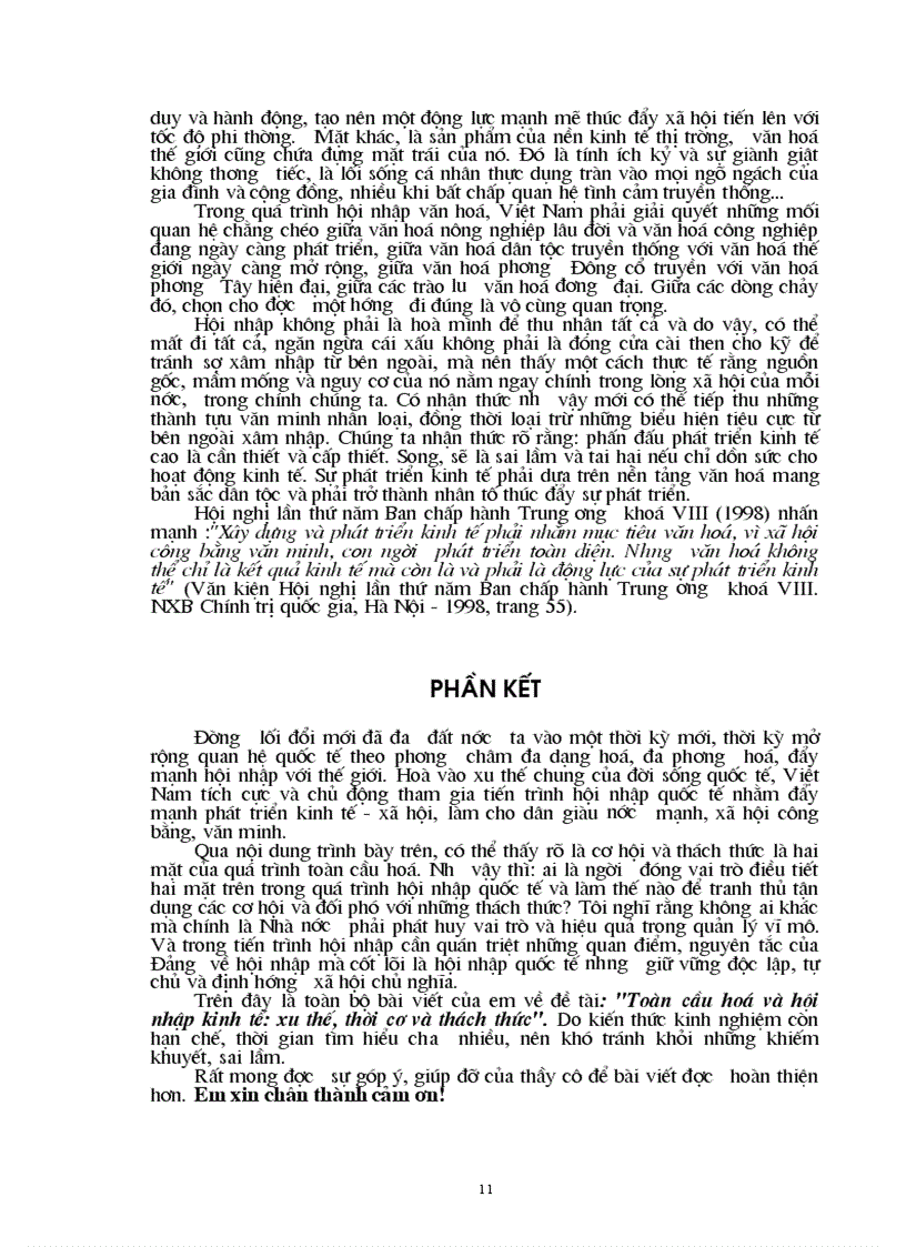 image for page Toàn cầu hoá hội nhập kinh tế xu thế thời cơ thách thức