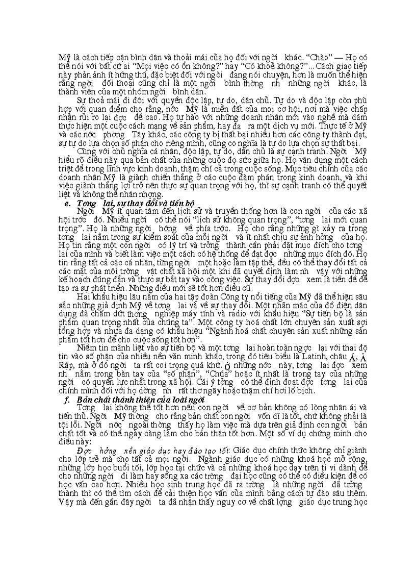 image for page Môi trường văn hoá Mỹ những điều cần lưu ý khi tiếp cận với các doanh nhân Mỹ