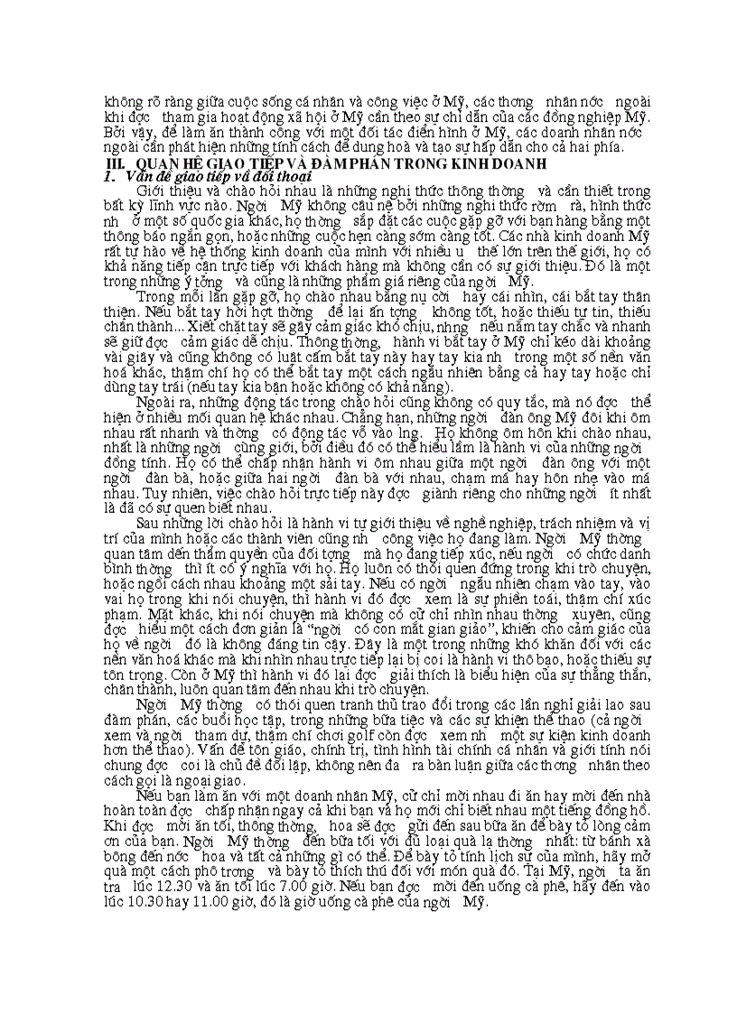 image for page Môi trường văn hoá Mỹ những điều cần lưu ý khi tiếp cận với các doanh nhân Mỹ