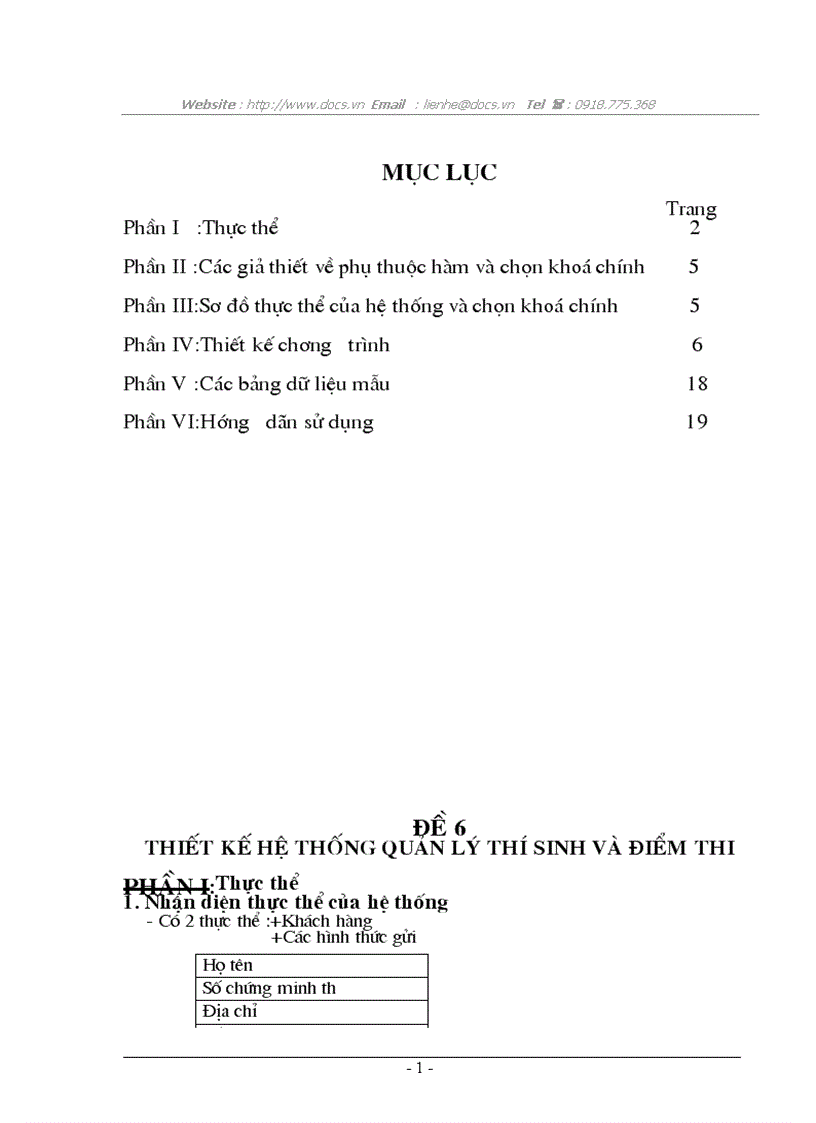 image for page Thiết kế hệ thống quản lý thí sinh điểm thi