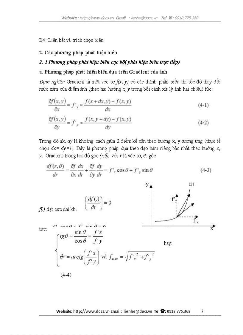 image for page Nghiên cứu các vấn đề về phát hiện tách biên ảnh Image Extraction trong xử lý ảnh số