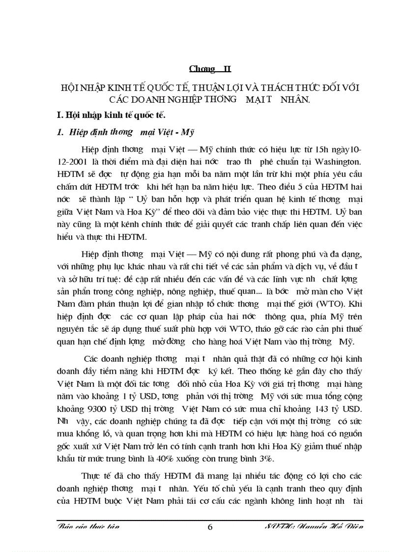 image for page Đổi mới hoạt động kinh doanh của các DNTM trong quá trình hội nhập Trường hợp của C ty thương mại SaNa