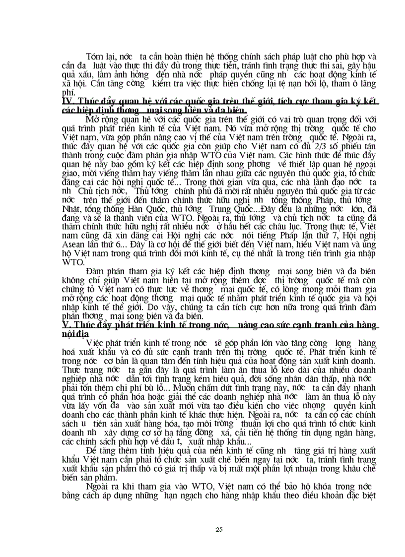 image for page 1số điều kiện giải pháp chủ yếu để thúc đẩy quá trình tham gia có hiệu quả tổ chức thương mại thế giới WTO của VN