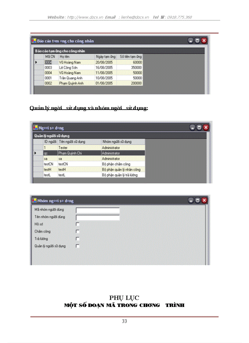 image for page Phân tích thiết kế hệ thống thông tin quản lý nhân sự tại C ty TNHH Hưng Long