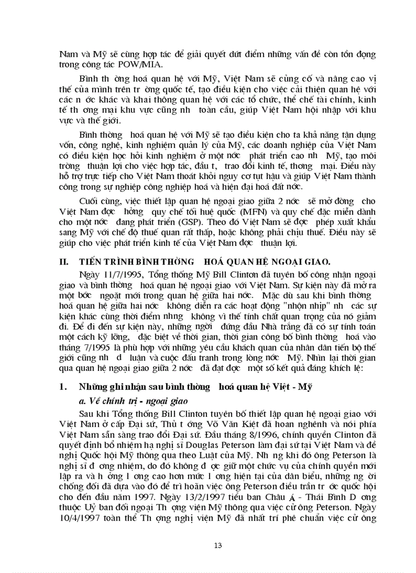 image for page Quan hệ ngoại giao Việt Mỹ