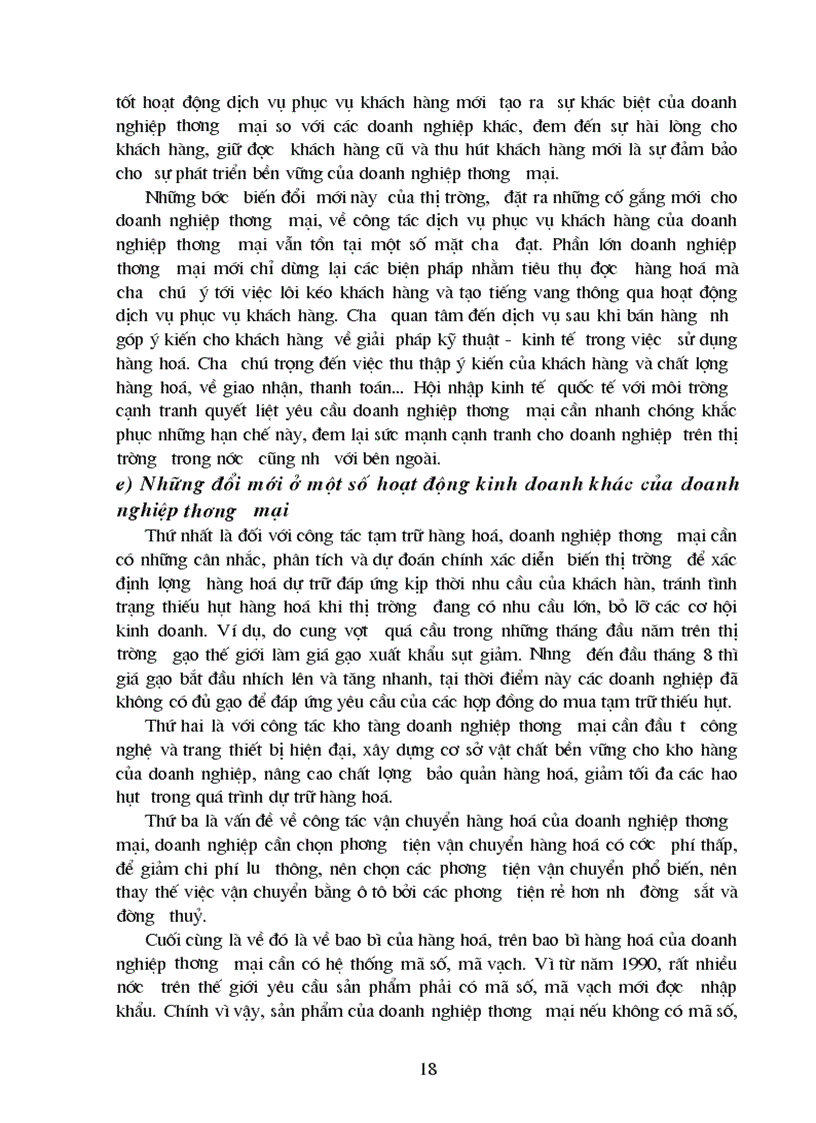 image for page Đổi mới hoạt động kinh doanh của DNTM trong quá trình hội nhập