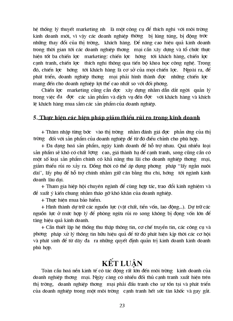 image for page Đổi mới hoạt động kinh doanh của DNTM trong quá trình hội nhập