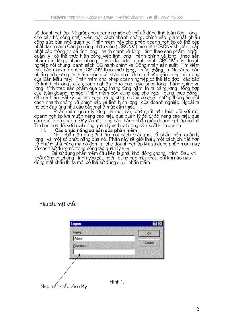 image for page Công nghệ phần mêm Phần mềm quản lý lương