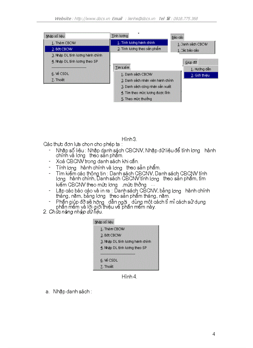 image for page Công nghệ phần mêm Phần mềm quản lý lương
