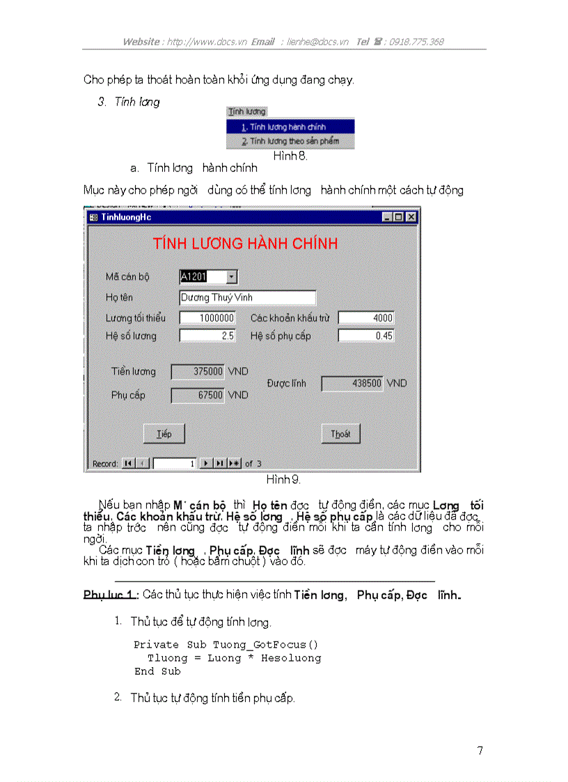 image for page Công nghệ phần mêm Phần mềm quản lý lương