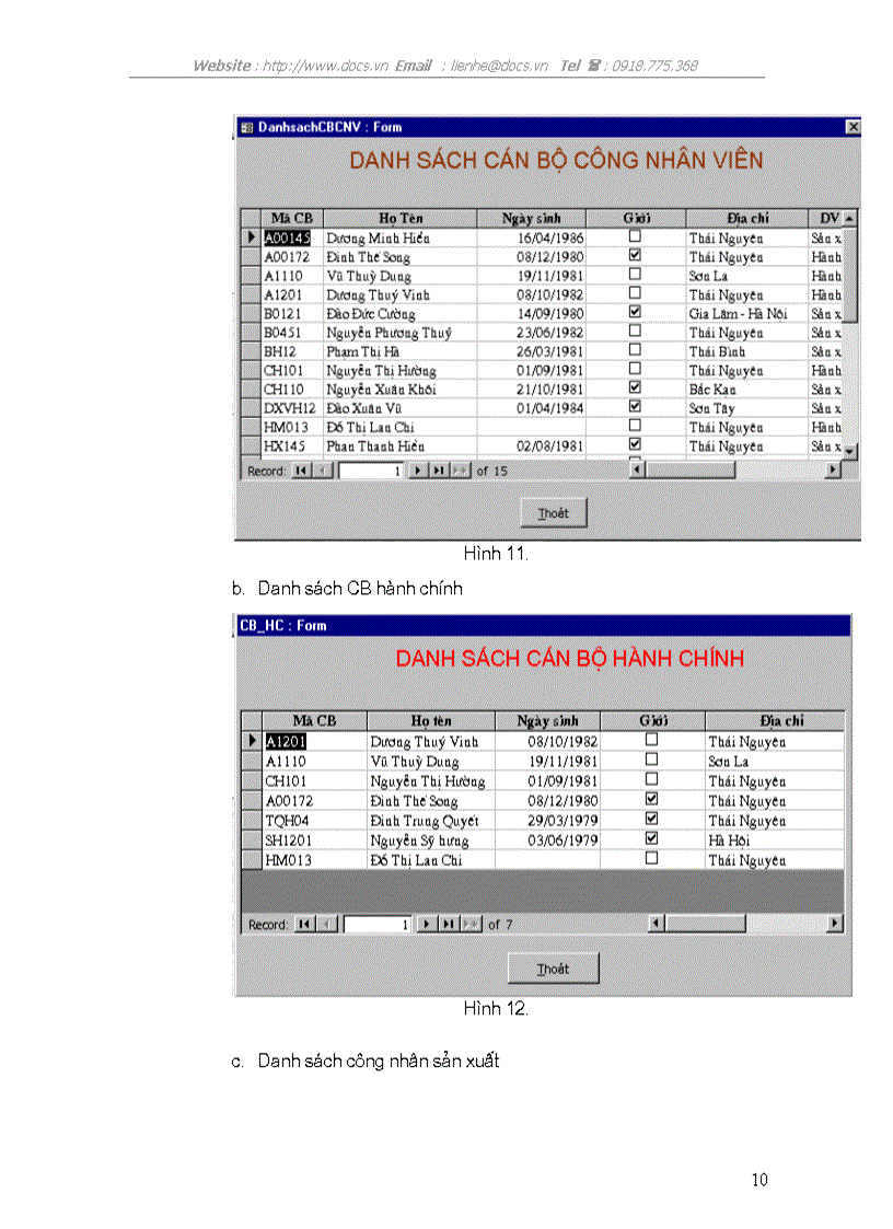 image for page Công nghệ phần mêm Phần mềm quản lý lương