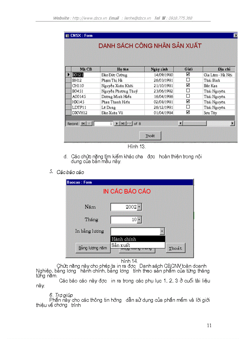 image for page Công nghệ phần mêm Phần mềm quản lý lương