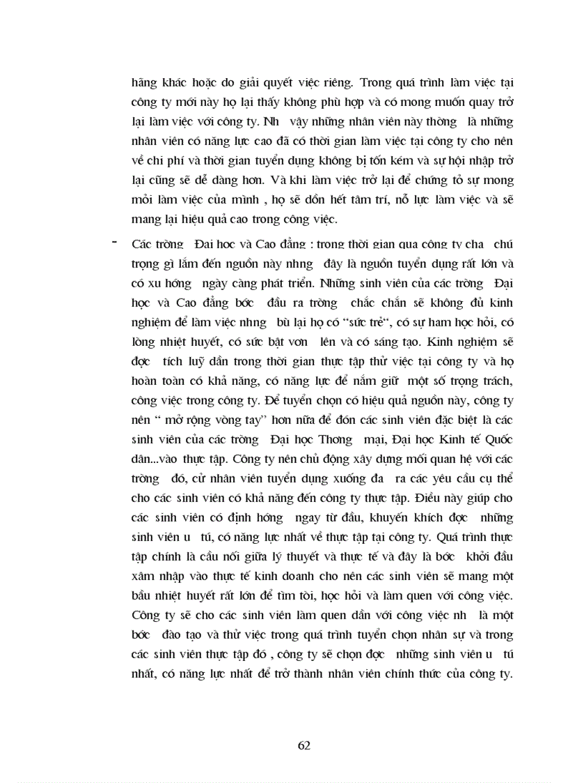 image for page Một số biện pháp nhằm nâng cao chất lượng công tác tuyển dụng nhân sự tại công ty kinh doanh và dịch vụ nhà Hà Nội