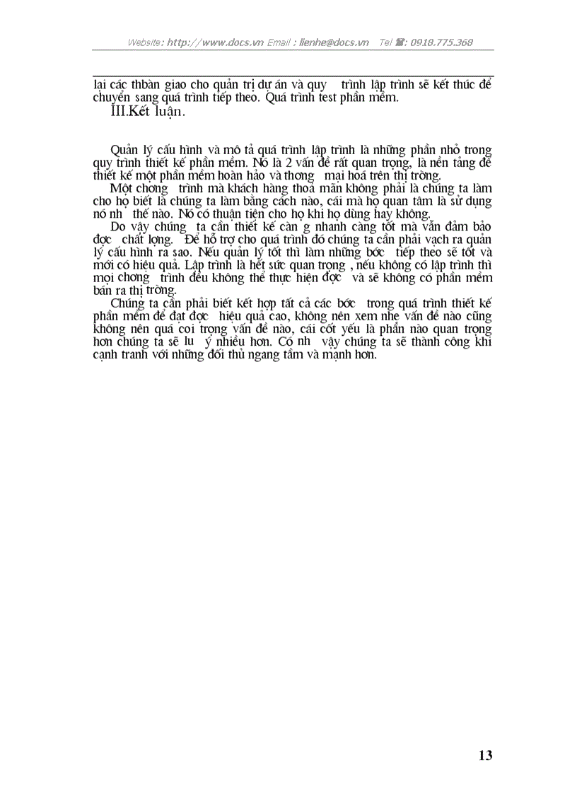 image for page Công nghệ phần mềm Quản lý cấu hình mô tả quá trình lập trình