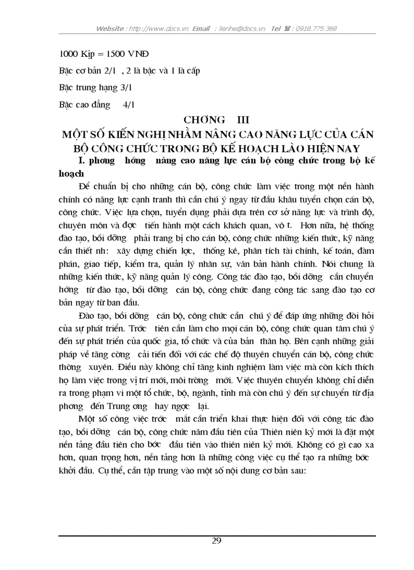 image for page Một số giải pháp để nâng cao năng lực của cán bộ công chức nhà nước ở nước Cộng hoà dân chủ nhân dân Lào hiện nay