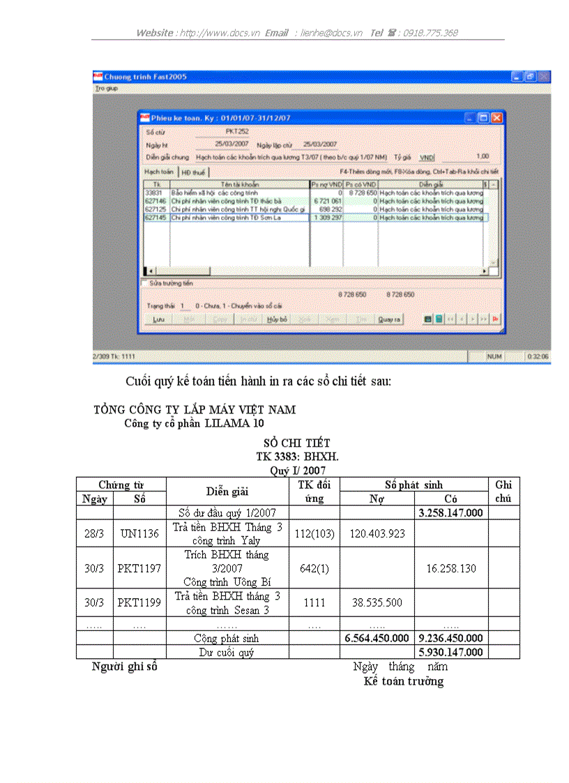 image for page Hoàn thiện công tác kế toán tiền lương và các khoản trích theo lương tại công ty cổ phần LILAMA 10