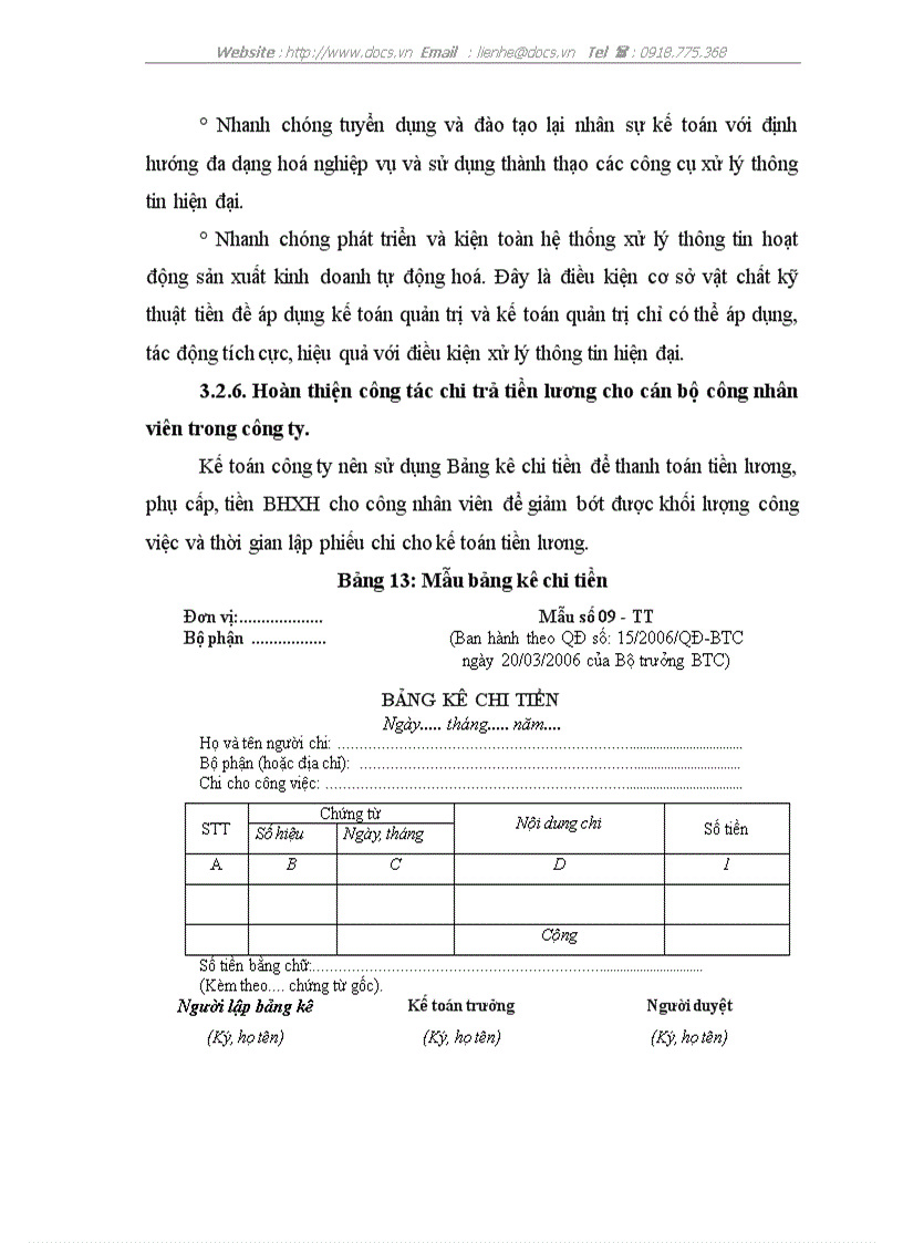 image for page Hoàn thiện công tác kế toán tiền lương và các khoản trích theo lương tại công ty cổ phần LILAMA 10