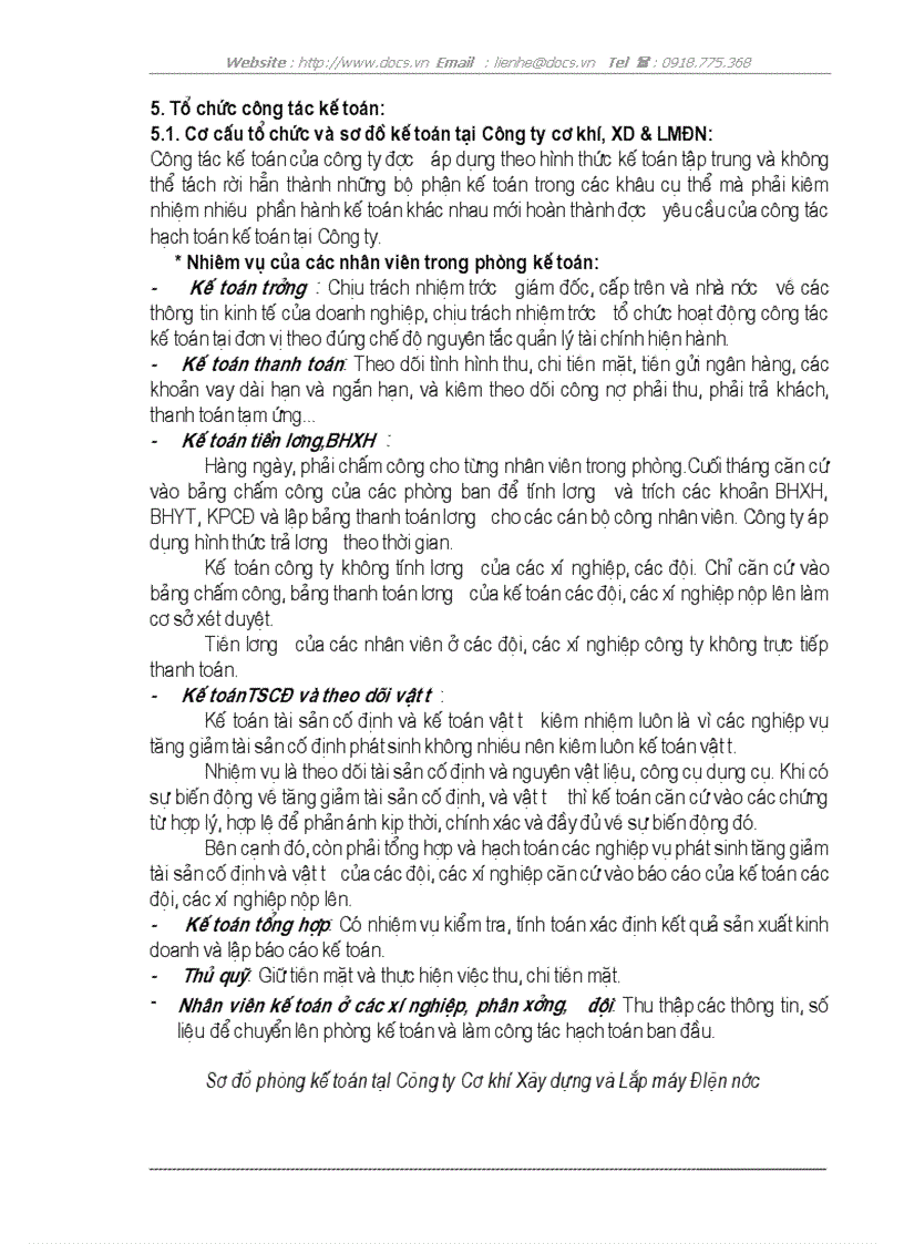 image for page Kế toán tập hợp chi phí sản xuất và tính giá thành sản phẩm tại Công ty cơ khí xây dựng và lắp máy điện nước