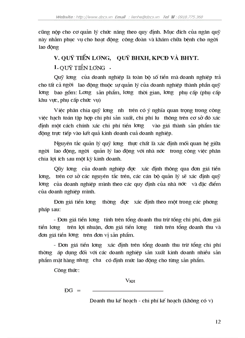 image for page Kế toán tiền lương các khoản trích theo lương lại C ty xi măng Sài Sơn