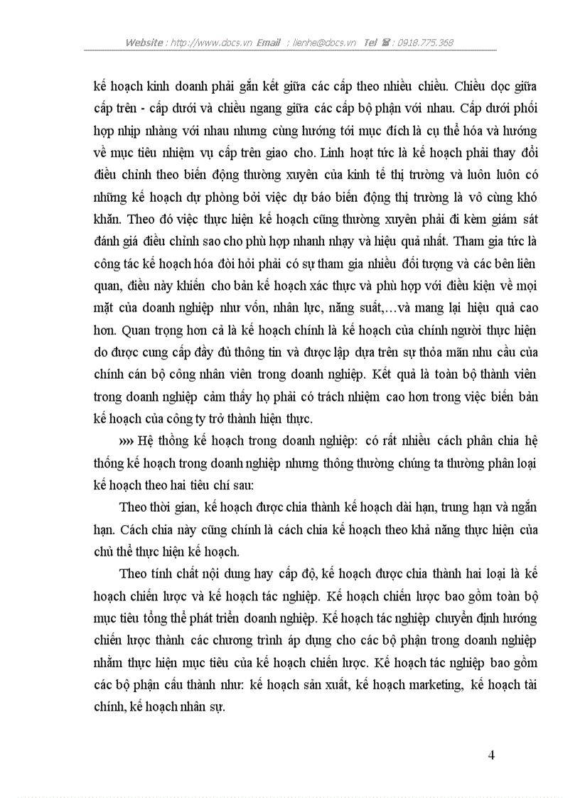 image for page Kế hoạch kinh doanh của C ty CP Nam Định NAFOCO