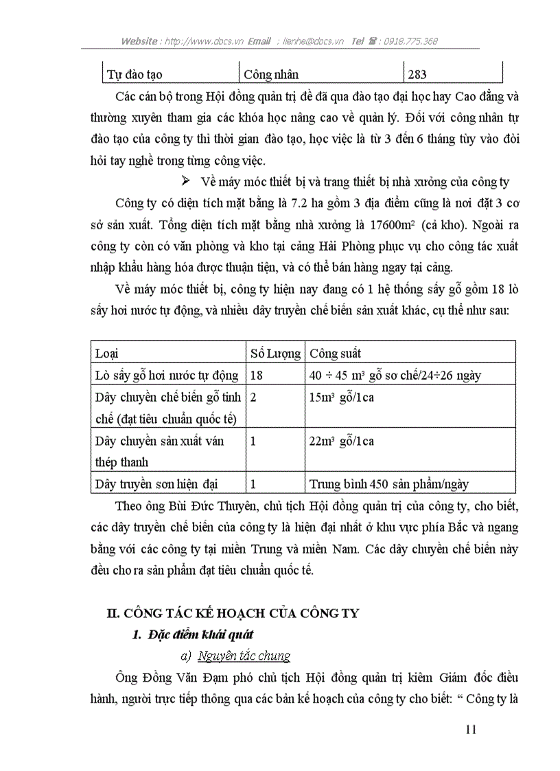 image for page Kế hoạch kinh doanh của C ty CP Nam Định NAFOCO