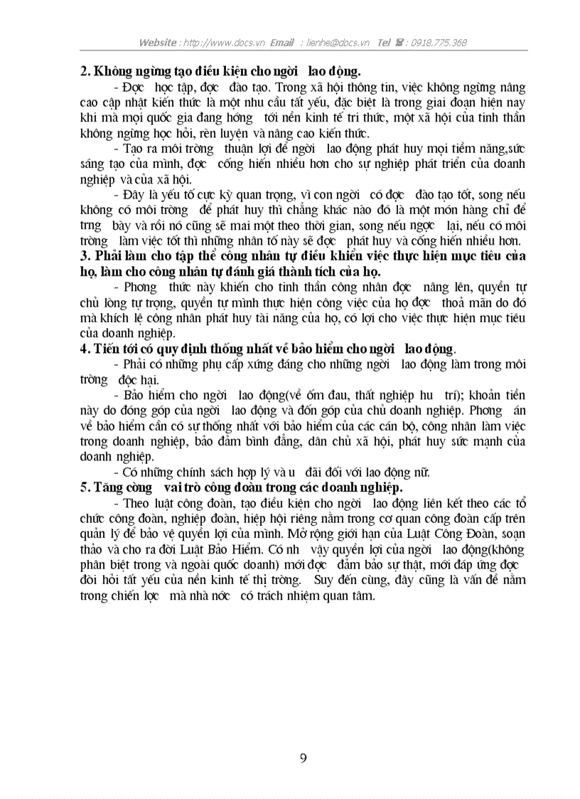 image for page Phân tích tháp nhu cầu của người lao động do Abraham Maslow đưa ra và những giải pháp chủ yếu thoả mãn các nhu cầu trong điều kiện các doanh nghiệp Vi