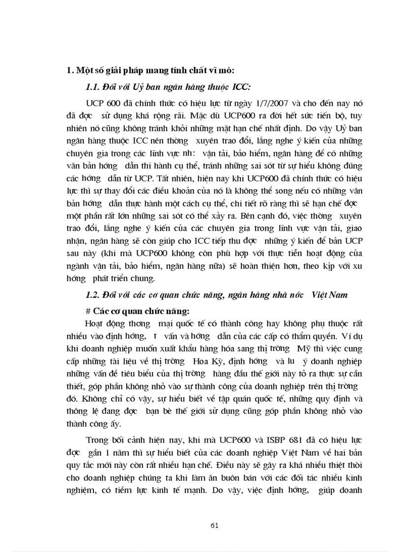image for page Ứng dụng thực tế của UCP 600 và ISBP 681 trong việc tạo lập và kiểm tra bộ chứng từ thanh toán theo phương thức tín dụng chứng từ tại một số ngân hàng