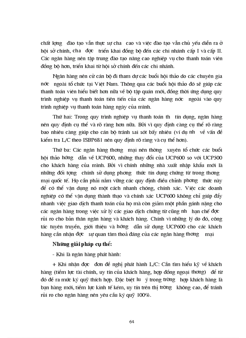 image for page Ứng dụng thực tế của UCP 600 và ISBP 681 trong việc tạo lập và kiểm tra bộ chứng từ thanh toán theo phương thức tín dụng chứng từ tại một số ngân hàng