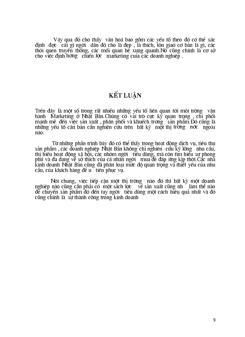 image for page Các vấn đề liên quan đến môi trường vận hành Marketing ở thị trường Nhật Bản