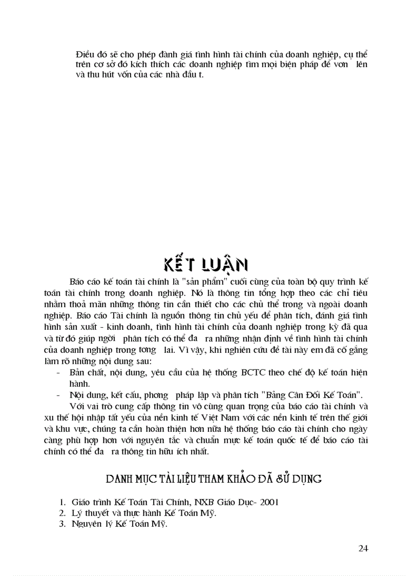 image for page Phương pháp lập P tích BCTC trong các doanh nghiệp VN