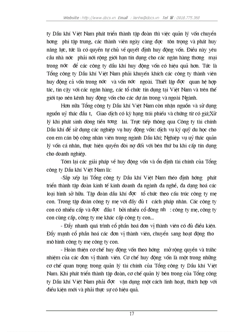 image for page Giải pháp đẩy mạnh công tác tìm kiếm thăm dò khai thác chế biến dầu khí của Tổng công ty Dầu khí Việt Nam