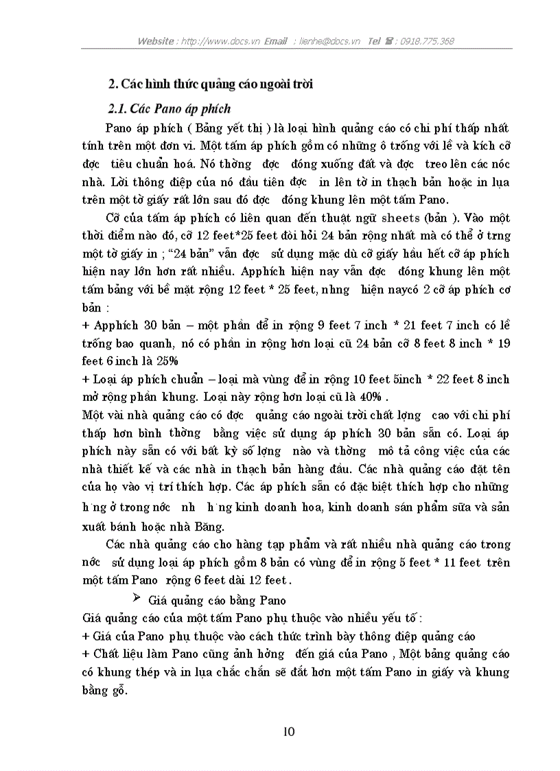 image for page Một số giải pháp nhằm hoàn thiện công nghệ thiết kế và lắp đặt Pano Quảng cáo ngoài trời ở công ty Quảng cáo Trẻ Hà Nội