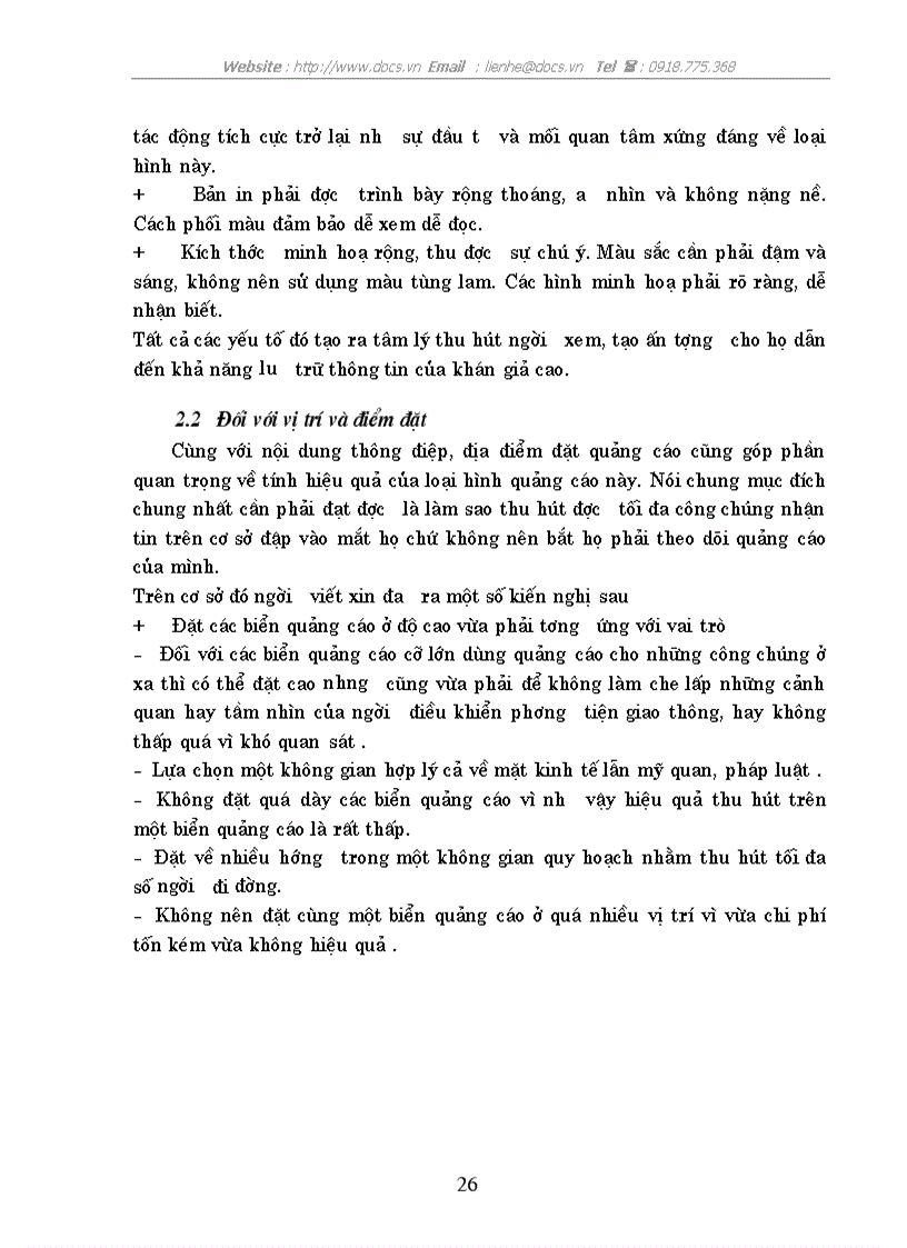 image for page Một số giải pháp nhằm hoàn thiện công nghệ thiết kế và lắp đặt Pano Quảng cáo ngoài trời ở công ty Quảng cáo Trẻ Hà Nội