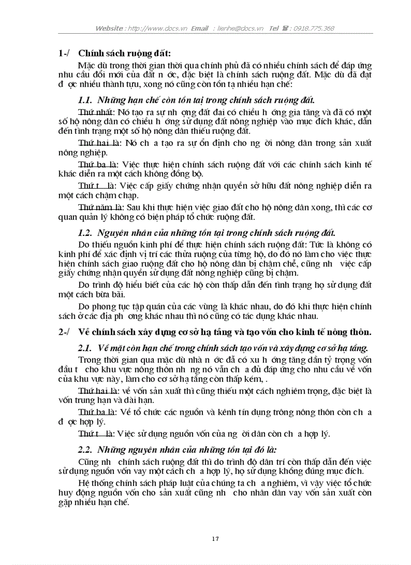 image for page Các chính sách cơ bản của Chính phủ để phát triển nông nghiệp nông thôn trong giai đoạn hiện nay