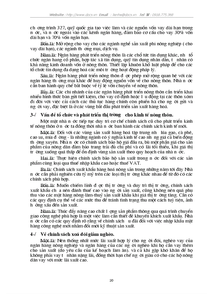 image for page Các chính sách cơ bản của Chính phủ để phát triển nông nghiệp nông thôn trong giai đoạn hiện nay