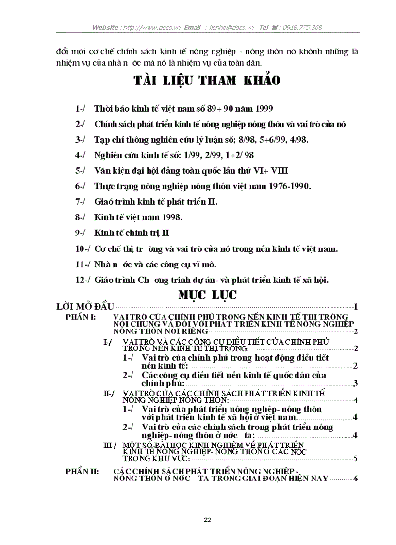 image for page Các chính sách cơ bản của Chính phủ để phát triển nông nghiệp nông thôn trong giai đoạn hiện nay
