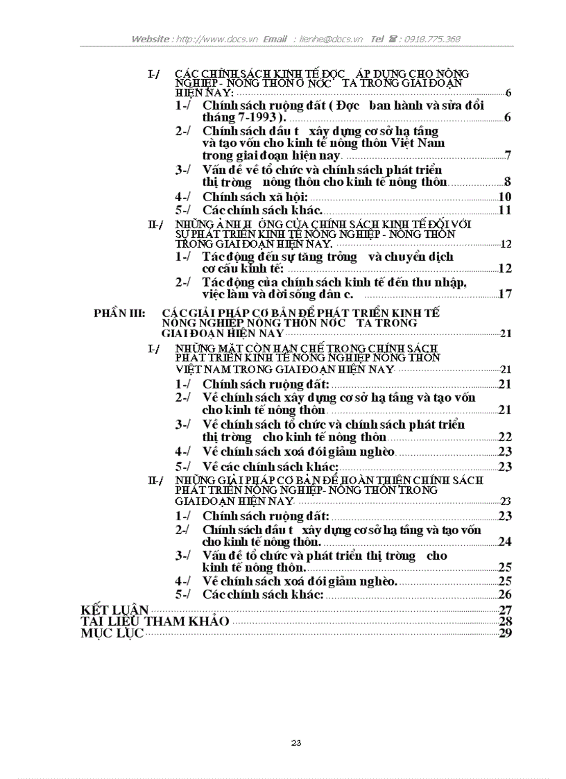 image for page Các chính sách cơ bản của Chính phủ để phát triển nông nghiệp nông thôn trong giai đoạn hiện nay