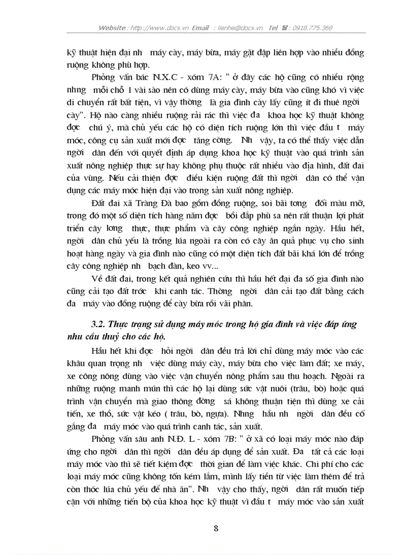 image for page Hộ gia đình đối với việc ứng dụng khoa học công nghệ trong sản xuất nông nghiệp