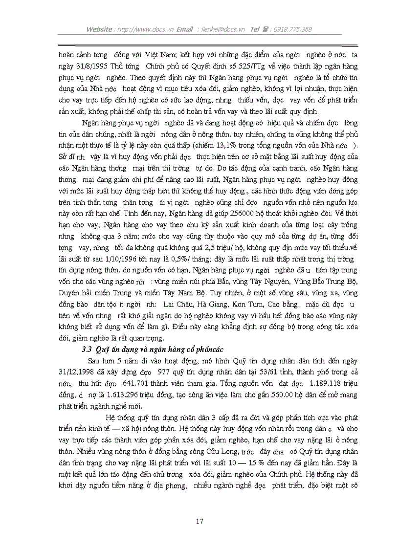 image for page 1số vấn đề về đầu tư xóa đói giảm nghèo ở VN