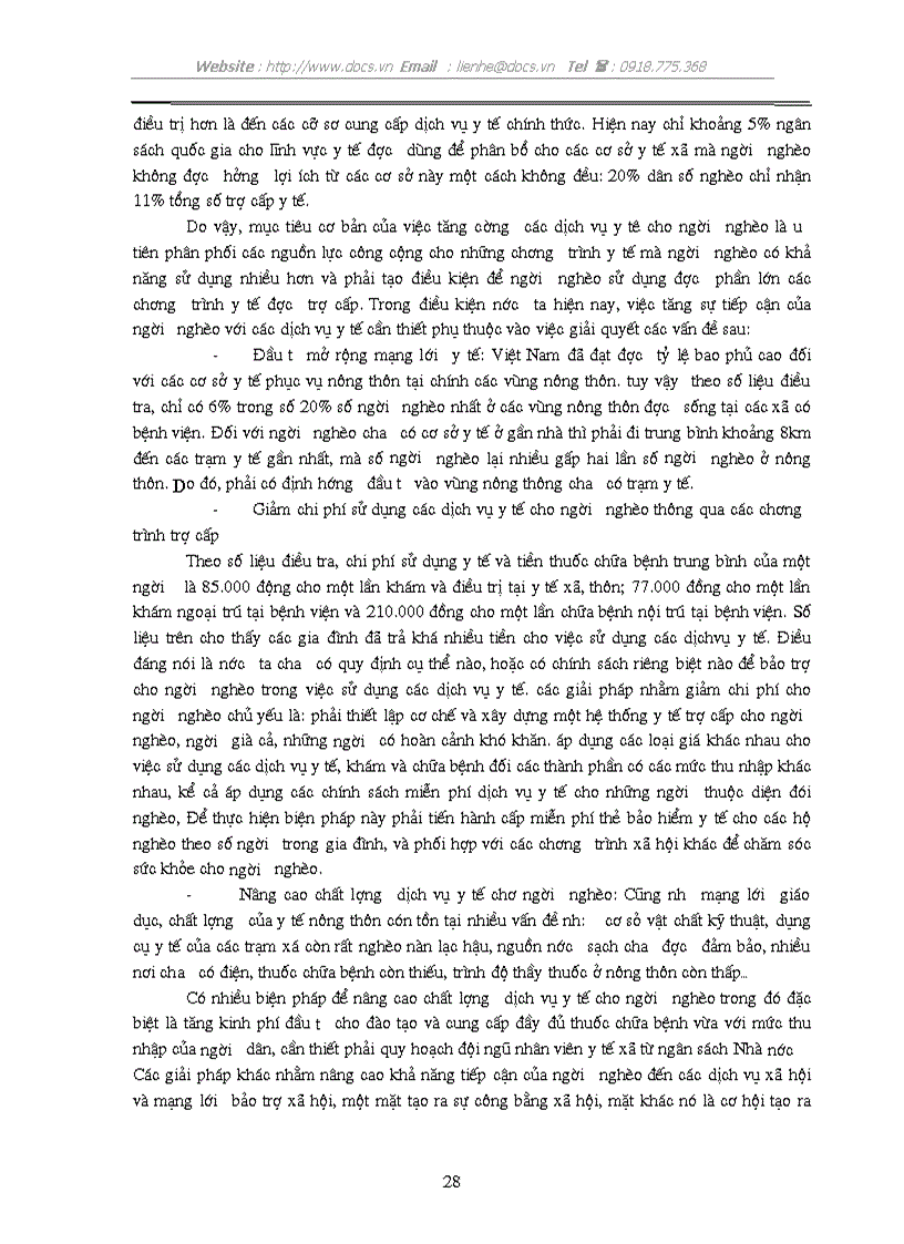 image for page 1số vấn đề về đầu tư xóa đói giảm nghèo ở VN