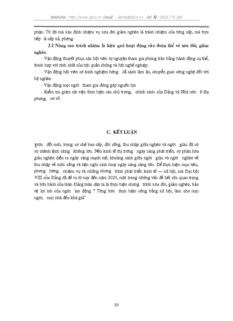 image for page 1số vấn đề về đầu tư xóa đói giảm nghèo ở VN