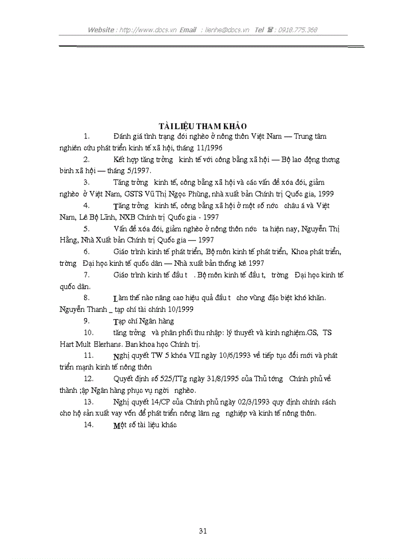 image for page 1số vấn đề về đầu tư xóa đói giảm nghèo ở VN