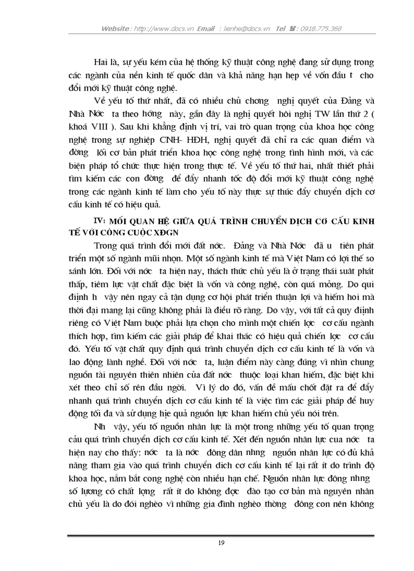 image for page Quá trình chuyển dịch cơ cấu kinh tế đến công cuộc xoá đói giảm nghèo của đất nước