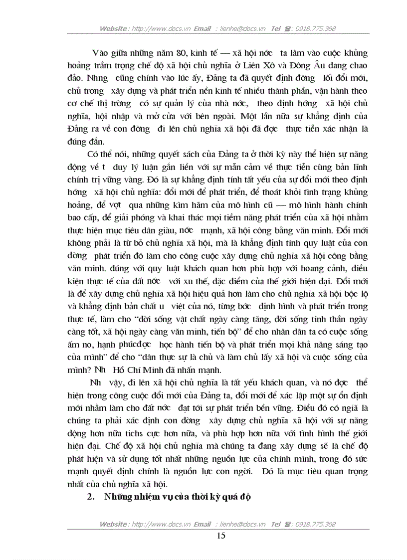 image for page Vận dụng học thuyết hình thái KT XH vào điều kiện VN hiện nay