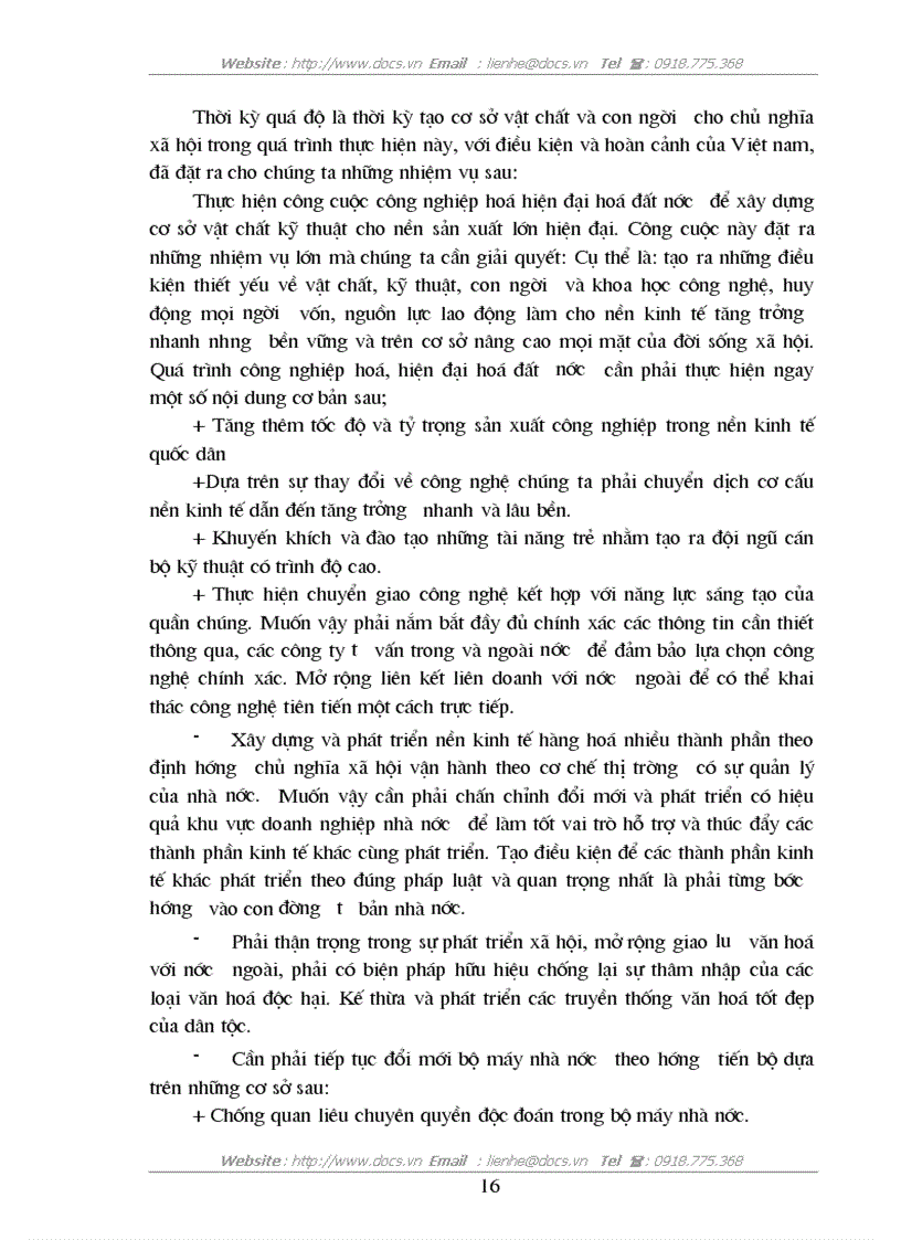 image for page Vận dụng học thuyết hình thái KT XH vào điều kiện VN hiện nay